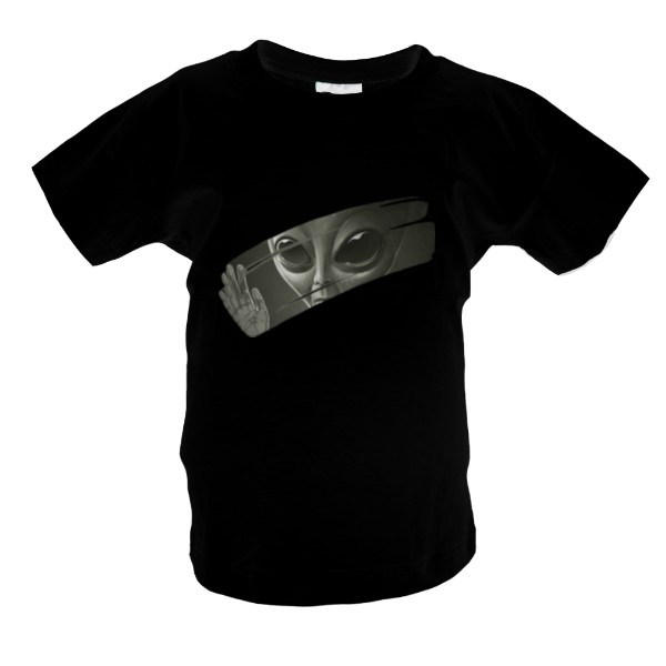 Tričko s potiskem Alien (Dětské)