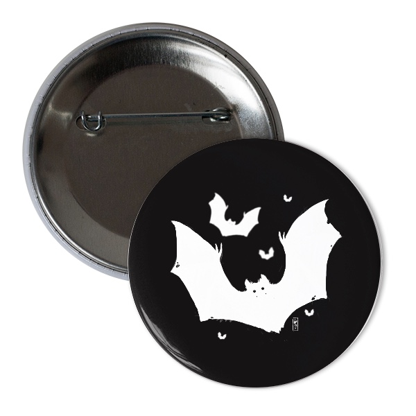 Odznáček  s potiskem Bats