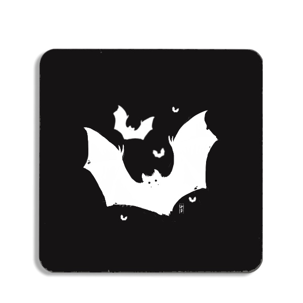 Podtácek  s potiskem Bats