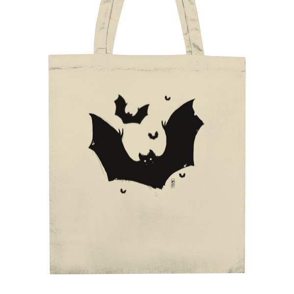 Nákupní taška unisex s potiskem Bats