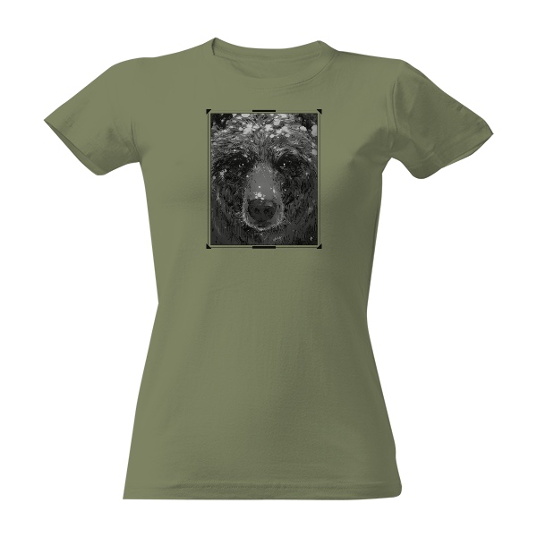 Tričko s potiskem Bear (Dámské Triko)