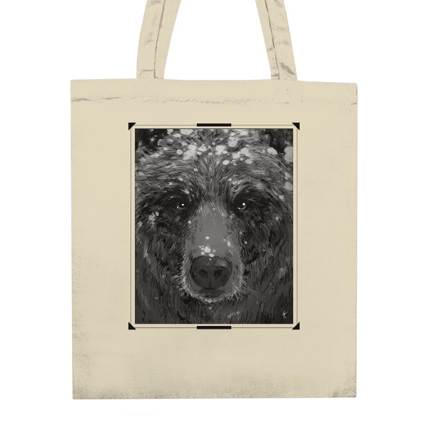 Nákupní taška unisex s potiskem Bear (Taška)