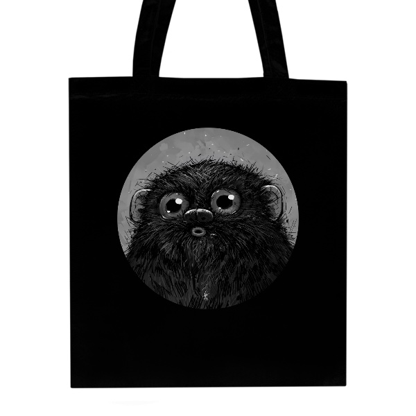 Tričko s potiskem Beardy Bear (Taška)