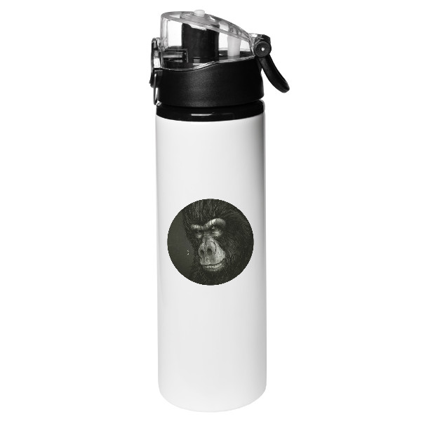 Sportovní kovová láhev  s potiskem Big Ape III