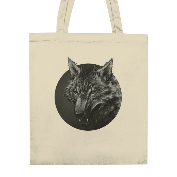 Nákupní taška unisex s potiskem Big Wolf