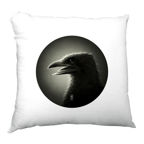 Black Bird" Polštářek