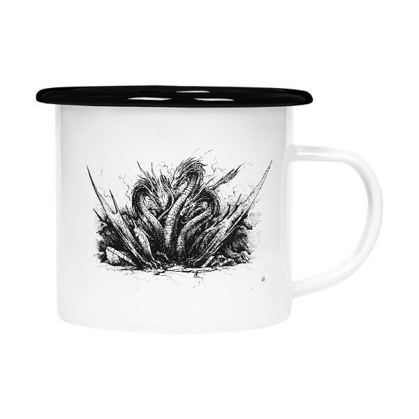 Plecháček - smaltový lem s potiskem Doggorah (Icebreaker) - (Plecháček)