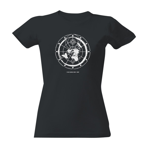 Tričko s potiskem Fla Earth (Dámské)