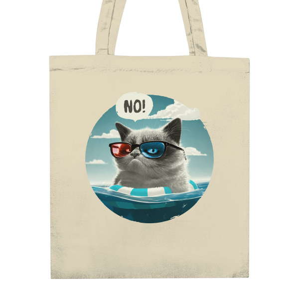 Nákupní taška unisex s potiskem Grumpy Holiday