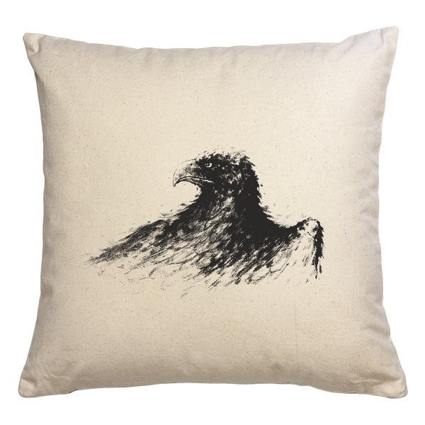 Polštář bavlněný  s potiskem Hawk (Polštářek)