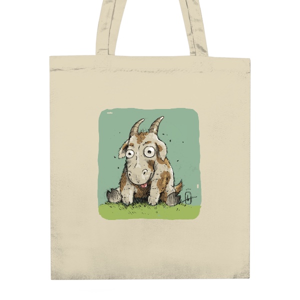 Nákupní taška unisex s potiskem Kozlík (Taška)