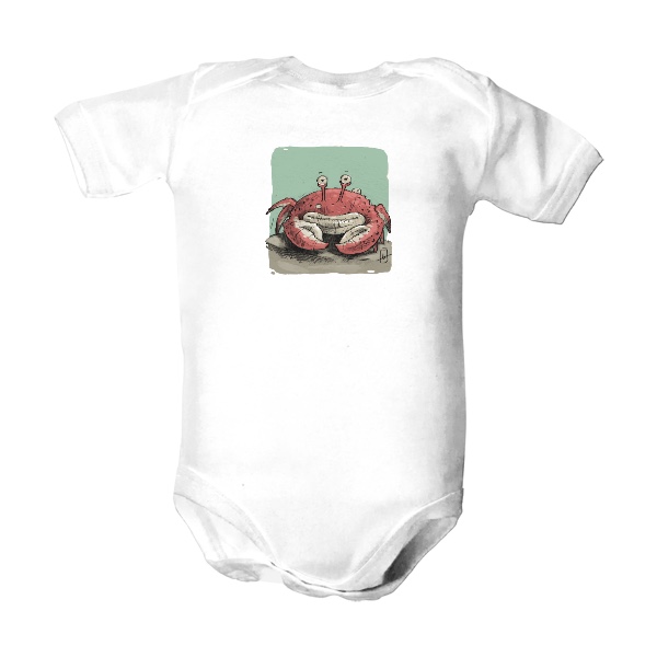 Dětské body  s potiskem Krabík (Dětské)