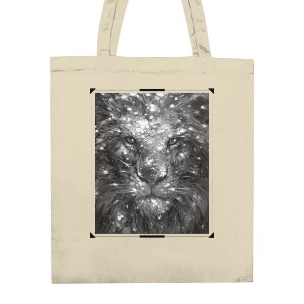 Nákupní taška unisex s potiskem Lion (Taška)
