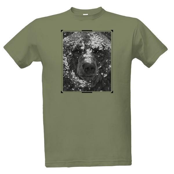 Tričko s potiskem Mighty Bear (Pánské Triko)