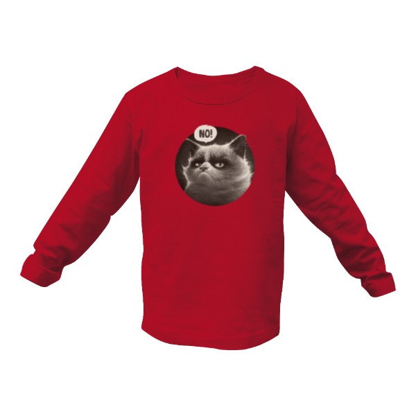 Tričko s potiskem No! (Dětské Rukávy)