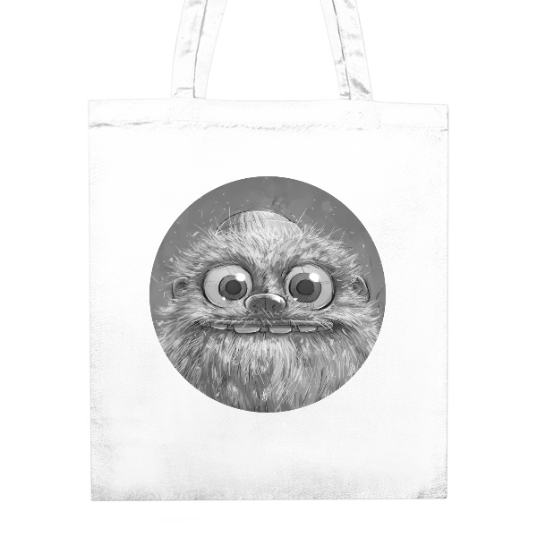 Nákupní taška unisex s potiskem Old Beardy Bear (Taška)