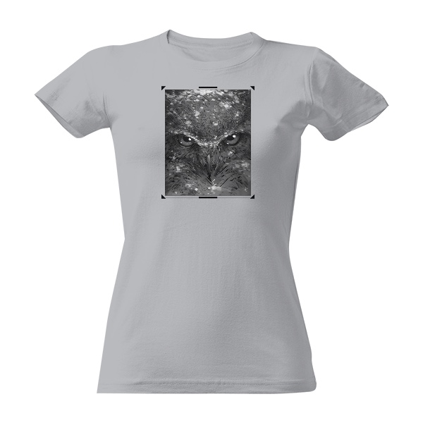 Tričko s potiskem Owl (Dámské Triko)