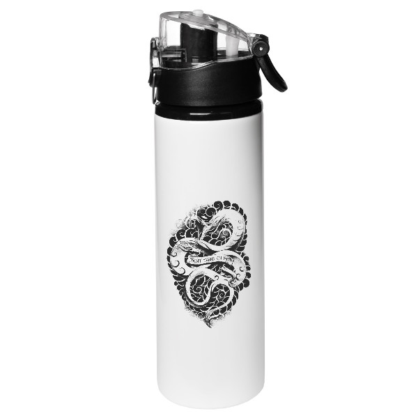 Sportovní kovová láhev  s potiskem Rattle Snake (Láhev)