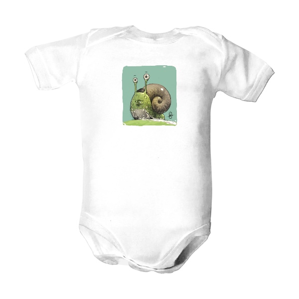 Dětské body  s potiskem Šneček (Dětské)
