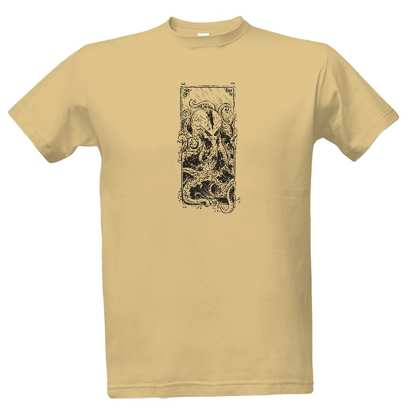 Tričko s potiskem Squid Monster (Tričko Pánské)