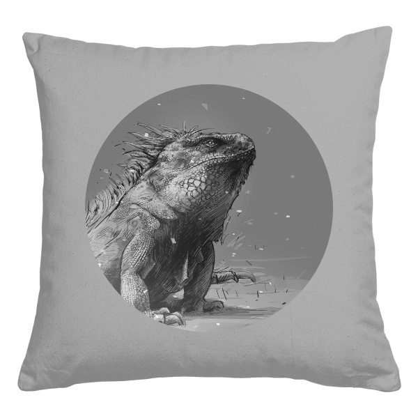 Polštář bavlněný  s potiskem The Reptile (Polštářek)