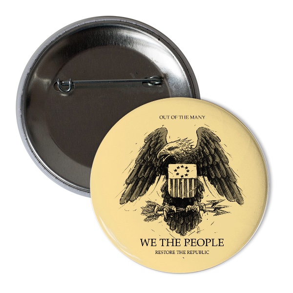 Odznáček  s potiskem We, The People