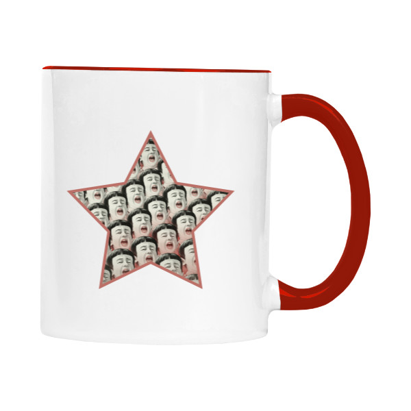 Hrnek malý barevný s potiskem Zhongua – Hrníček